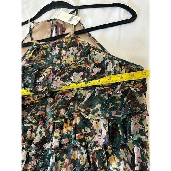 NWT RANNA GiLL by Anthropologie Larina Ruffle Tank Size S - Picture 8 of 9